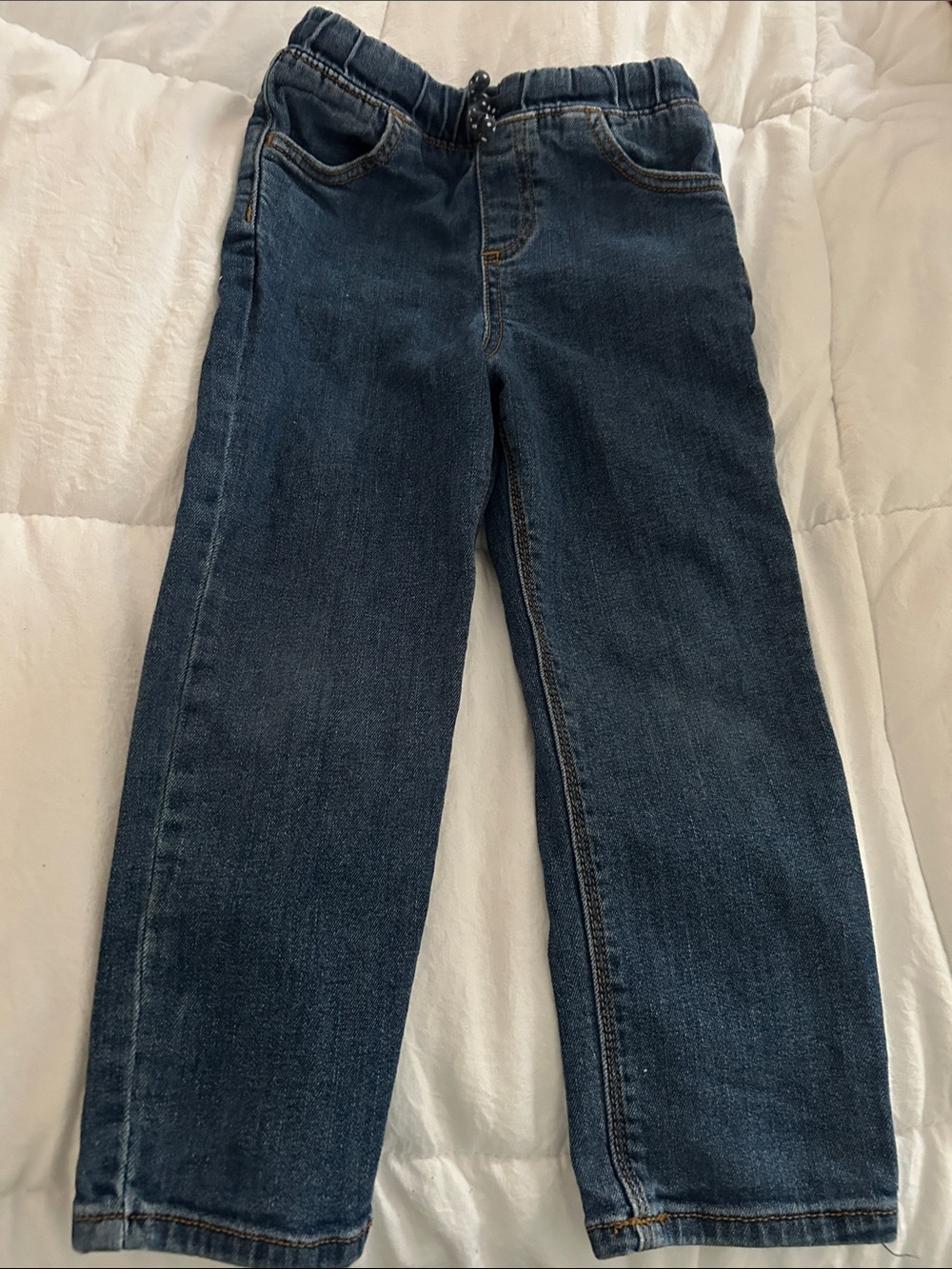 Jumping Beans Boys 4T Dark Blue Denim Straight Fit Jeans
